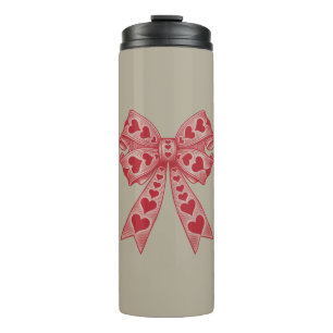 Bouteilles Isothermes Saint Valentin Coeur Coquette arc Retro Valentine