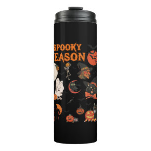 Bouteilles Isothermes Saison éffrayante Halloween Chat Noir Sorcière Fan