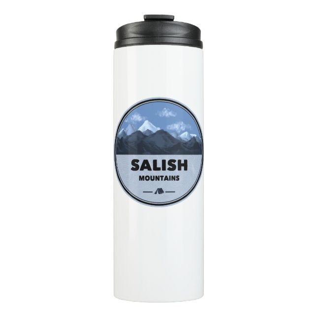 Bouteilles Isothermes Salish Mountains Montana Camping (Devant)