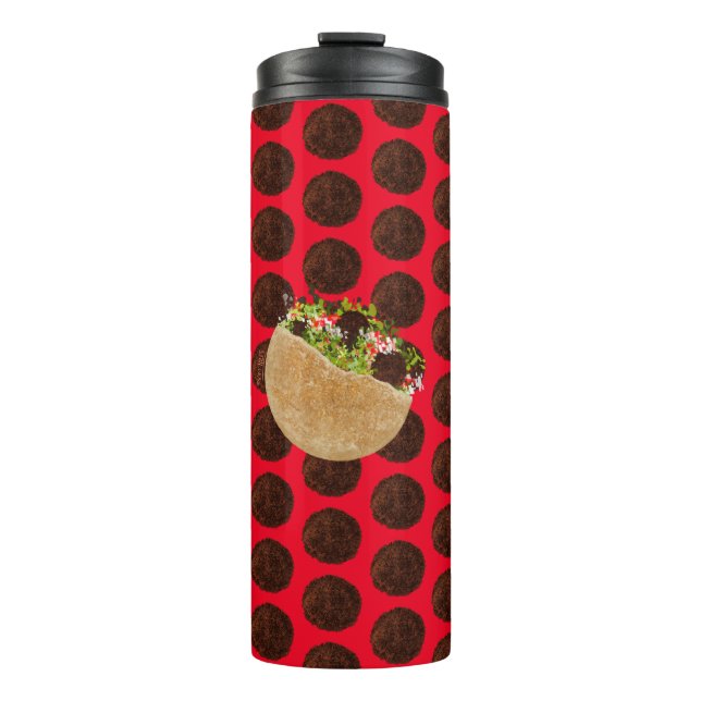 Bouteilles Isothermes Sandwich KiniArt Falafel (Devant)
