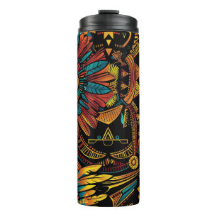 Bouteilles Isothermes Sapphire Enchantée "Aztec Dream" Tumbler Isolé