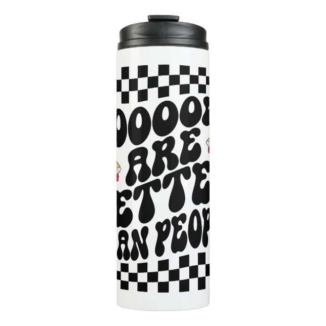 Bouteilles Isothermes Sarcastic Book Lover "Books Are Better Than People (Devant)