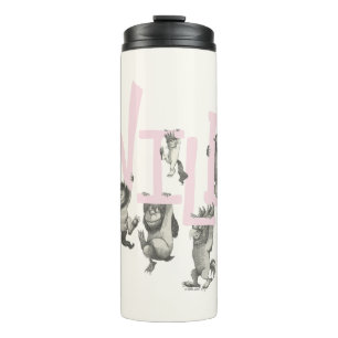 Bouteilles Isothermes SAUVAGE Wild Things et Max - Rose