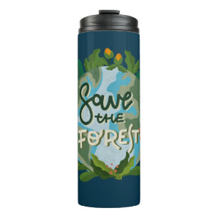 Bouteilles Isothermes Sauvez la forêt