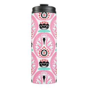 Bouteilles Isothermes Scandinavian seamless folk art pattern with cute b