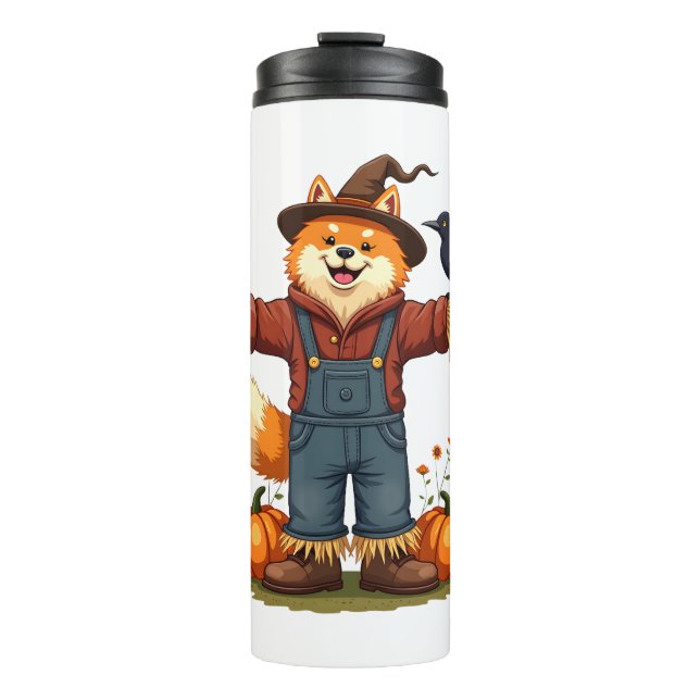 Bouteilles Isothermes Scarecrow Samoyé Dog (Devant)