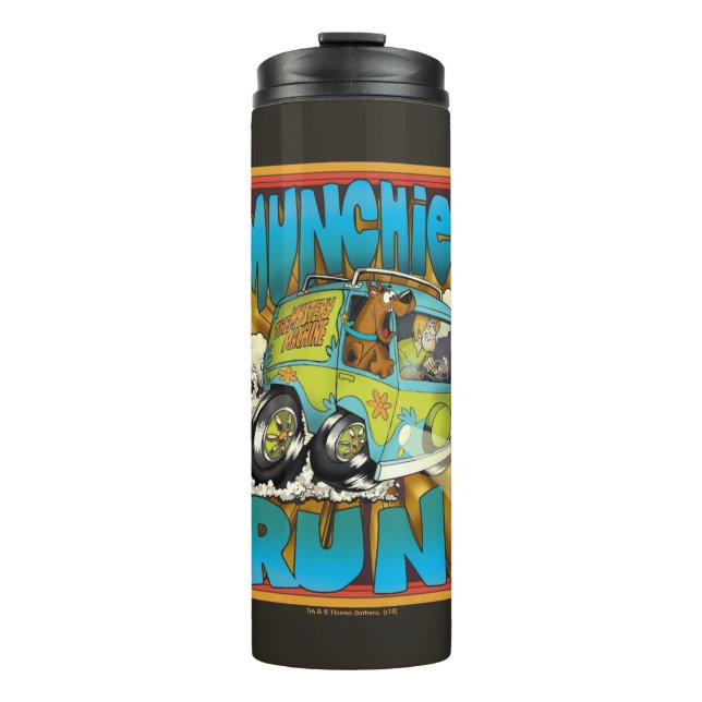 Bouteilles Isothermes Scooby-Doo et Shaggy "Munchies Run !" (Devant)
