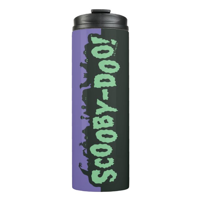 Bouteilles Isothermes Scooby-Doo ! Logo Monster Silhouette (Devant)