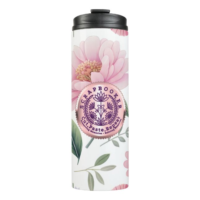 Bouteilles Isothermes Scrapbookers - Couper, coller et répéter (Devant)