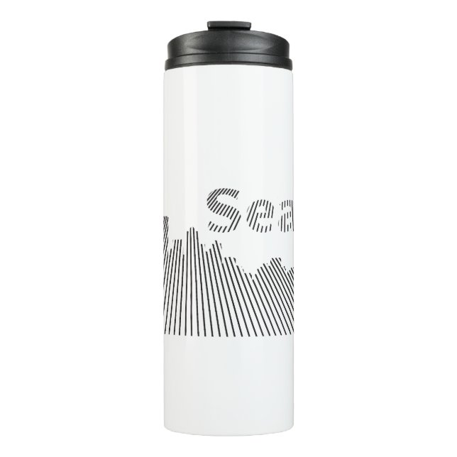 Bouteilles Isothermes Seattle Graphic (Devant)