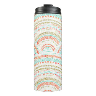 Bouteilles Isothermes Seigaiha Waves : Motif Vintage Wavy