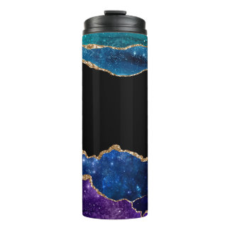 Bouteilles Isothermes Série Galaxy Agate Design 10