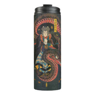 Bouteilles Isothermes Serpent géant japonais vintage