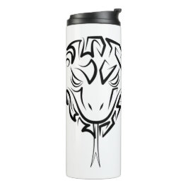 Bouteilles Isothermes Serpent tribal noir et blanc