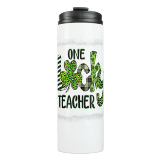 Bouteilles Isothermes Shamrock One Lucky Teacher St Patrick