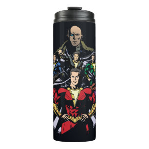 Bouteilles Isothermes SHAZAM ! famille de   Shazam contre Dr. Sivana