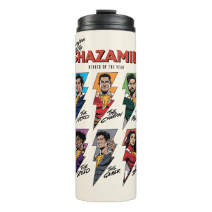 Bouteilles Isothermes SHAZAM ! Furie des dieux SHAZAMily Boulons comiq