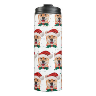 Bouteilles Isothermes Shiba Inu Dog Breed Christmas Stars
