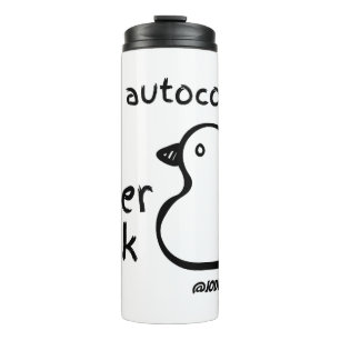 Bouteilles Isothermes Silencieux Paruline thermique Autocorrect