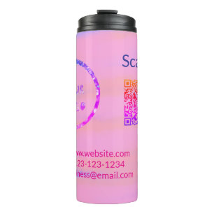 Bouteilles Isothermes Simple minimum q r code ajouter logo code d'analys