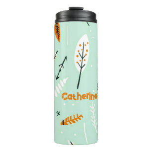 BOUTEILLES ISOTHERMES SIMPLE RÉTRO DESIGN BOHO MOTIF