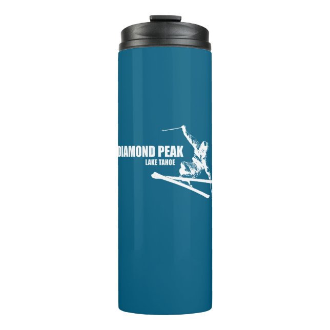 Bouteilles Isothermes Skier Diamond Peak Lake Tahoe (Devant)