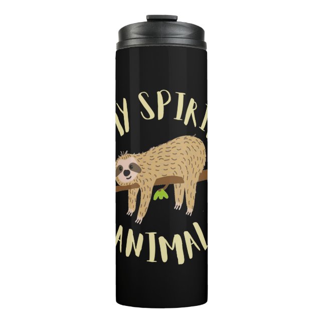 Bouteilles Isothermes sloth my spirit animal (Devant)
