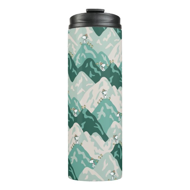 Bouteilles Isothermes Snoopy Grand Motif extérieur (Devant)