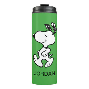 Bouteilles Isothermes Snoopy So Sweet Flower Motif   Ajouter Votre Nom
