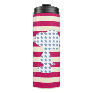 Bouteilles Isothermes Snoopy Vintage Stars & Stripes