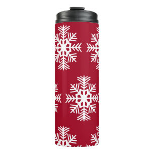 Bouteilles Isothermes Snowflakes Thermal Coffee Tumbler