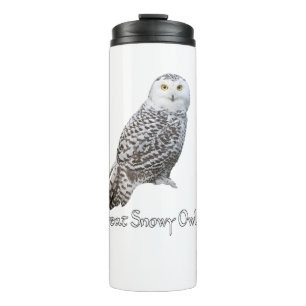 Bouteilles Isothermes Snowy Owen Leak Proof Thermal Tumbler