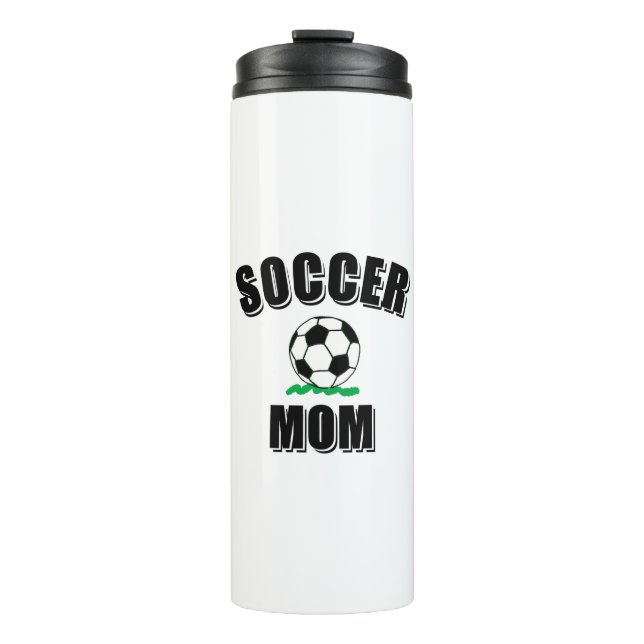 Bouteilles Isothermes Soccer Maman Dessin Et Texte (Devant)