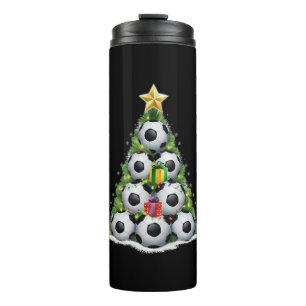 Bouteilles Isothermes Soccer Noël Arbre Joueur Joueurs Joueurs Joueurs J