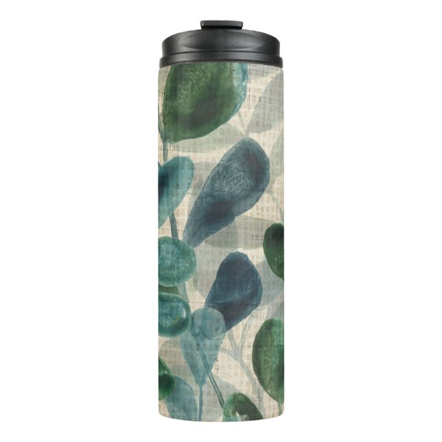 Bouteilles Isothermes Sophistication verdoyante - Feuilles tropicaux (Devant)