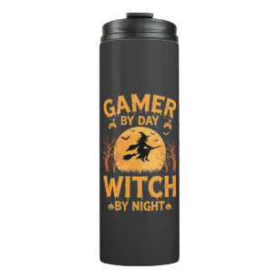 Bouteilles Isothermes Sorcière de jeu Halloween Conception de jeu