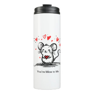 Bouteilles Isothermes Souris d'amour fromagère