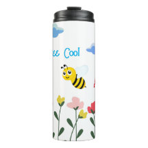Soyez Cool mignon abeille Nom Customisé