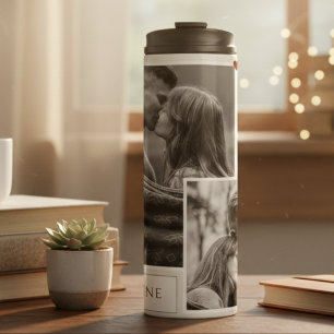 Bouteilles Isothermes Soyez le mien Saint Valentin Couple Photo Love