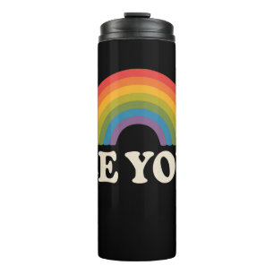 Bouteilles Isothermes Soyez vous gay Lesbian Pride LGBTQ Ally Rainbow Re