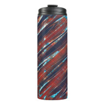 Spirale bleue et rouge