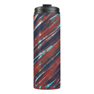 Bouteilles Isothermes Spirale bleue et rouge