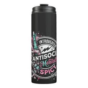 Bouteilles Isothermes Squelette Mentalement Épicé Antisocial Introverti