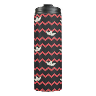 Bouteilles Isothermes SS Georgie Boat Chevron Motif