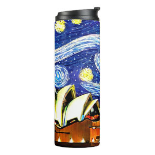 Bouteilles Isothermes Starry Night Sydney Australie Opéra