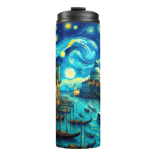 Bouteilles Isothermes Starry Night Venice Italie (Devant)