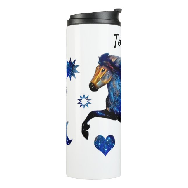 Bouteilles Isothermes Stary Night Charismatic Tolting cheval islandais (Tourné sur la gauche)