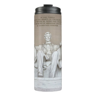 Bouteilles Isothermes Statue d'Abraham Lincoln