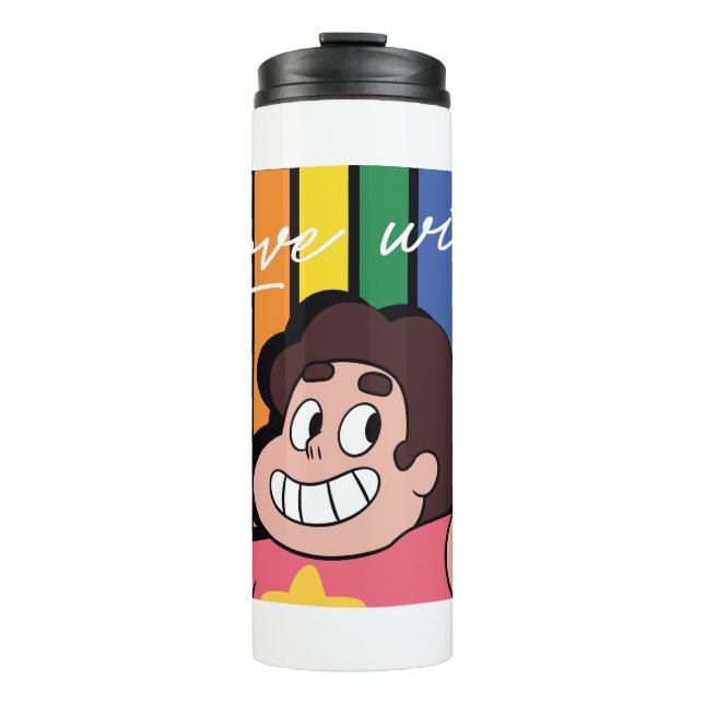 Bouteilles Isothermes Steven Universe - L'amour gagne (Devant)