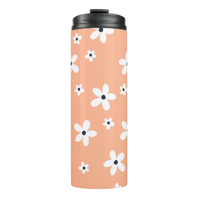 Bouteilles Isothermes Summer Boho White Daisy Flowers (Devant)